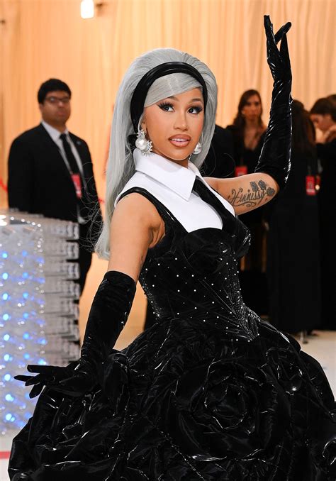 Cardi B met gala suit